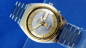 【送料無料】腕時計　ウォッチ　ビンテージレトロスイスルクスガラスvintage retro swiss reloj automtico cristal tressa lux 1970s nos cal como 5206