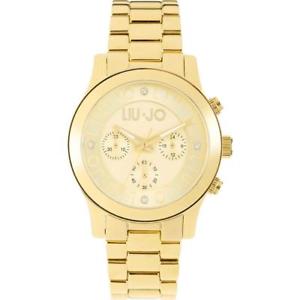 orologio donna liu jo luxury steeler tlj442 bracciale acciaio gold chronoラグジュアリーリュジョドナゴールドクロノ※注意※NYからの配送になりますので2週間前後お時間をいただきます。人気の商品は在庫が無い場合がございます。ご了承くださいませ。サイズの種類の商品は購入時の備考欄にご希望のサイズをご記載ください。　携帯メールでの登録ですと楽天からのメールが届かない場合がございます。