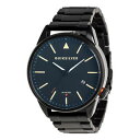 quiksilver nuevo para hombres reloj anlogo de la timebox metal negra bnwtメンズアナログ※注意※NYからの配送になりますので2週間前後お時間をいただきます。人気の商品は...