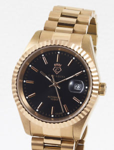 【送料無料】腕時計　ウォッチ　アラームレオナルドステンレスcavadini reloj hombre automtico leonardo, kalmiyota 8215 , acero inox