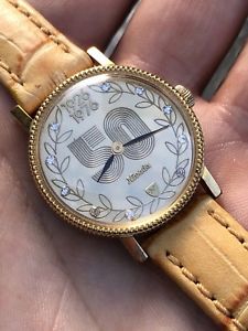 【送料無料】腕時計　ウォッチ　ビンテージスイスマニュアルウォッチベルトraro vintage nivada 50th aniversario mujer correa manual moneda reloj suizo