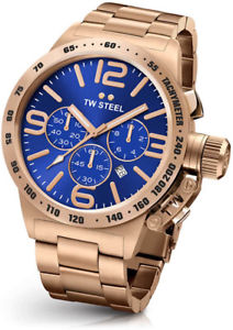 ̵ӻסåޥ󥴡ɥtw steel cb184 hombre reloj de oro rosa ca...