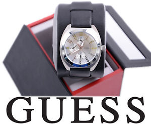 楽天hokushin【送料無料】腕時計　ウォッチ　ストラップクオーツアナログreloj de pulsera relojes guess x85409g2 correa de cuero genuino para hombre analgico de cuarzo