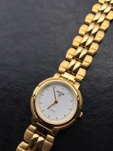 【送料無料】腕時計　ウォッチ　アラームヴィンテージクオーツゴールドnos batane reloj watch vintage quartz gold mujer