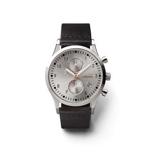 【送料無料】腕時計　ウォッチ　スターリングブラックレザーストラップreloj de lujo de hombre triwa stirling negro correa de cuero resistente al agua 100m nuevo