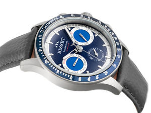 【送料無料】腕時計　ウォッチ　マルチファンクションタイタンスイスbisset bsce 36 10 atm wr titan multifuncin swiss made reloj hombre reloj de pulsera