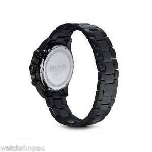【送料無料】腕時計　ウォッチ　アラームクロノグラフヒューゴボスブラックマンreloj crongrafo nuevo hugo boss hb 1512961 para hombre negro 2 aos de garanta