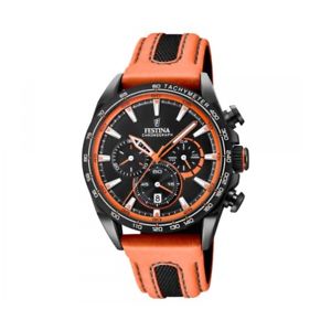 【送料無料】腕時計 ウォッチ ウォッチクロノグラフオレンジfestina reloj hombre f203515 chronograph naranjanegro