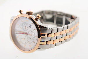 【送料無料】腕時計　ウォッチ　デュローヌシルバークロノグラフトーンフィールドアラームhombres 88 rue du rhone 87wa120057 dos tonos crongrafo tono plata esfera reloj