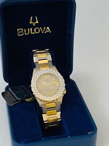 【送料無料】腕時計 ウォッチ ビンテージbulova 1b64m time watch orologio bicolore uhr very vintage nos bu259 it