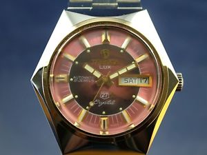 【送料無料】腕時計 ウォッチ ビンテージレトロスイスルクスガラスvintage retro swiss reloj automtico cristal tressa lux 1970s nos cal como 5206 【送料無料】腕時計 ウォッチ ビンテージレトロスイスルクスガラスvintage retro swiss reloj automtico cristal tressa lux 1970s nos cal como 5206