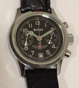 【送料無料】腕時計 ウォッチ буранメカニカルクロノグラフpoljot, буран, mecnica, chronograph 3133, buran