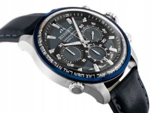 【送料無料】腕時計　ウォッチ　クロノグラフスイスbisset bsce 87 world watch chronograph reloj hombre swiss made reloj de pulsera