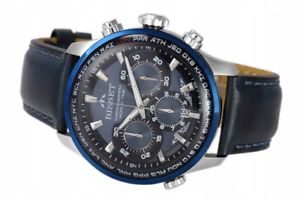 【送料無料】腕時計　ウォッチ　クロノグラフスイスbisset bsce 87 world watch chronograph reloj hombre swiss made reloj de pulsera