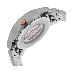 【送料無料】腕時計　ウォッチ　レディースオートマチックシルバーバラステンレススチールアラームbulova seores automatic plata amp; rose acero inoxidable quaz reloj 98a144pir 399