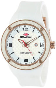 【送料無料】腕時計 ウォッチ ドライバステンレススチールホワイトシリコンウォッチseapro hombre driver cuarzo 100m acero inoxidableblanco reloj de silicona 【送料無料】腕時計 ウォッチ ドライバステンレススチールホワイトシリコンウォッチseapro hombre driver cuarzo 100m acero inoxidableblanco reloj de silicona