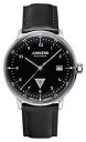 【送料無料】腕時計　ウォッチ　ブラックレザーストラップメンズスフィアjunkers mens esfera de color negro correa de cuero 60462 relojes