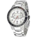【送料無料】腕時計 ウォッチ マセラティマセラティコルササブメートルorologio uomo maserati corsa r8873610001 bracciale acciaio bianco sub 100mt