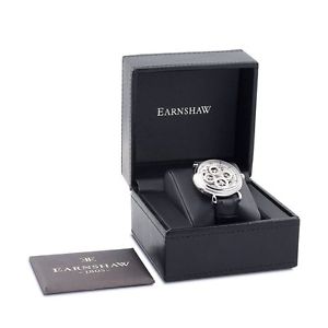 【送料無料】腕時計　ウォッチ　トーマスアーンショーカレンダーグランドマンシルバークロックthomas earnshaw es804302 plata cuadrante reloj automtico para hombre calendario grand