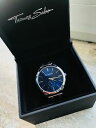 【送料無料】腕時計　ウォッチ　トーマスアラームマニュアルトップステートクロックキャリングケースthomas sabo reloj hombre top estadoreloj miyota 1l45incluyendo relojes, estuche, proteccin