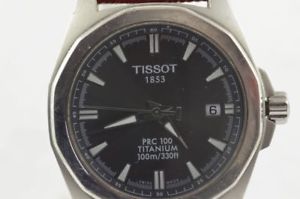 ̵ӻסåƥ󥯥ĥߥ󥰥٥tissot prc 100 cuarzo titanio reloj para hombre 38mm t008410a con correa de