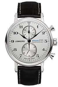 楽天hokushin【送料無料】腕時計　ウォッチ　アラームナイツクロノグラフクロノjunkers reloj expedition sudamrica caballeroschronograph chrono 65861 nuevo amp; ovp