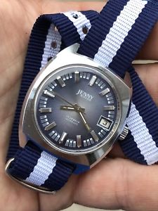 【送料無料】腕時計 ウォッチ ヴィンテージジェニースイスvintage jenny bobinado a mano reloj para hombre como 195051 swiss 34,7mm