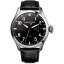 【送料無料】腕時計　ウォッチ　パイロットpanzera flieger 47 automatico acciaio 316l inox pilot nero pelle orologio uomo