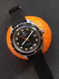 【送料無料】腕時計 ウォッチ ビンテージダイビングアラームvintage nivada aquamar hombre buceo reloj 36,6mm