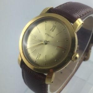 腕時計　ウォッチ　アラームワークトップeterna reloj 1950 nos sin usar y cantidad fsica actual funcionan top cal 1079t goldcap 14