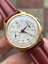 【送料無料】腕時計　ウォッチ　ヴィンテージクロノグラフスイスファンシーラグreloj para hombres con crongrafo vintage britix chapado en oro suizo 35，3mm fancy lugs