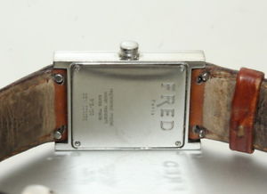 【送料無料】腕時計　ウォッチ　クオーツフレッドステンレススチールパリナイツウォッチreloj de cuarzo fred paris caballeros de acero inoxidable