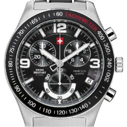 スイスミリタリー 腕時計 【送料無料】腕時計　ウォッチ　スイスクロノアラームクロノグラフswiss military by chrono reloj hombre crongrafo 20074st1mbk