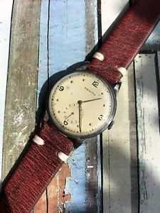 【送料無料】腕時計 ウォッチ スイスアラームスチールボックス1940s zenith cal 106 hecho en suiza para hombre reloj 34 mm caja de acero 【送料無料】腕時計 ウォッチ スイスアラームスチールボックス1940s zenith cal 106 hecho en suiza para hombre reloj 34 mm caja de acero