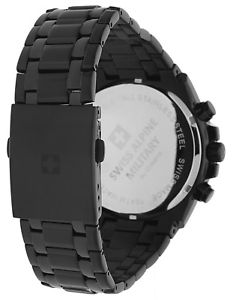 【送料無料】腕時計　ウォッチ　アルパインスイスアラームブラックマンサムmilitar suizo alpino por grovana reloj hombre negro 70439177sam