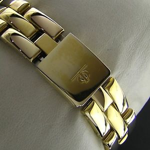 【送料無料】腕時計　ウォッチ　ボーメメルシエクォーツムーブメントbaume e mercier modlinea in acciaio placcato oro movimento al quarzo