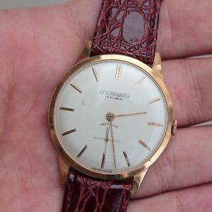 【送料無料】腕時計 ウォッチ ビンテージソリッドゴールドvintage wincar watch ultra thin 18k solid gold