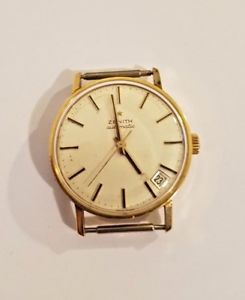 【送料無料】腕時計 ウォッチ ダカサゴールドorologio da polso con cassa in oro zenith stellina automatic anni settanta