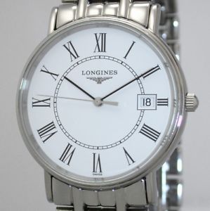 【送料無料】腕時計　ウォッチ　クオーツクラシックプレゼンスアラームトップリファレンスclsica longines prsence quartz reloj hombre 33 mm topestado ref l47204