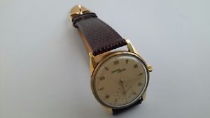 腕時計　ウォッチ　ヴィンテージゴールドゼニスexcelente vintage 18ct oro zenith sporto reloj para hombre c1946