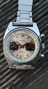 【送料無料】腕時計　ウォッチ　ビンテージアンカーラリーレーシングクロノグラフvintage anclaje rally racing valjoux 7734 chronograph