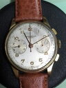 【送料無料】腕時計 ウォッチ クロノグラフヴィンテージメルシエkケースchronograph vintage baume mercier 18k landeron 48 heavy case