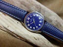 【送料無料】腕時計 ウォッチ ロープアラームケースraro dcada de 1960 zenith esfera azul fecha de cuerda reloj ss caso hombre