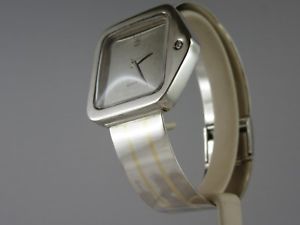 【送料無料】腕時計　ウォッチ　デザインスターリングシルバークオーツe61 lujo relo design sterling plata con 1 brillante reloj pulsera cuarzo