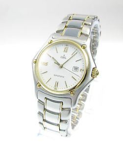 【送料無料】腕時計　ウォッチ　ステンレススチールゴールドebel 1911 automatico date acero inoxidable 18k goldluxusuhrmidesizemodell