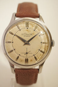 【送料無料】腕時計 ウォッチ ボンlecoultre automatique acier en bon etat, calibre k812, annes 50