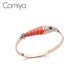 楽天hokushin【送料無料】ブレスレット　アクセサリ—　レポアソンブレスレットブレスレットアルas fr38507 les femmes de couleur cuivre charms poisson bracelets bracelet en al