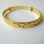 ̵ۥ֥쥹åȡꡡȥ᥿֥쥹åȥ顼ɥǥwoman retro rigid bracelet color gold engraved designs 748 in 19 cm 85 aa