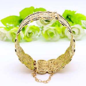 【送料無料】ブレスレット　アクセサリ—　デミオプラスサイズブレスレットプラークas fr51049 mme femme arabe armlet plus size bracelet fleur metal femme plaque