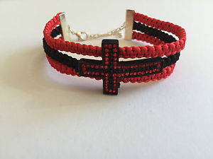 【送料無料】ブレスレット　アクセサリ—　ブレスレットクロスシルバーユニーク